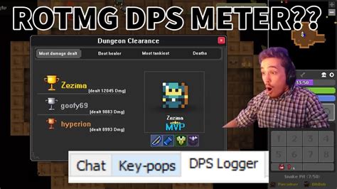 rotmg dps meter  Either make the shots have random directions undecided by players or decrease rotation speed while increasing shot density